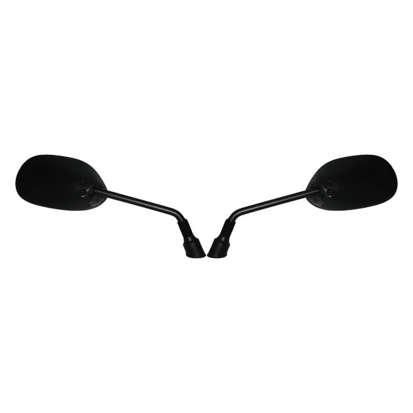 Hi Level Mirrors 10mm black rectangle l & r hon anf125
